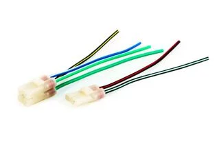 Разъем коммутатора 4T GY6 50-150 (4+2 контакта, мама, +провода) MANLE для скутера